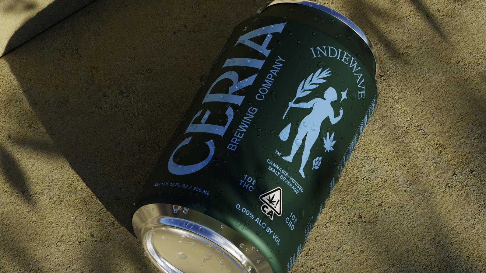 Ceria, bière infusée au CBD