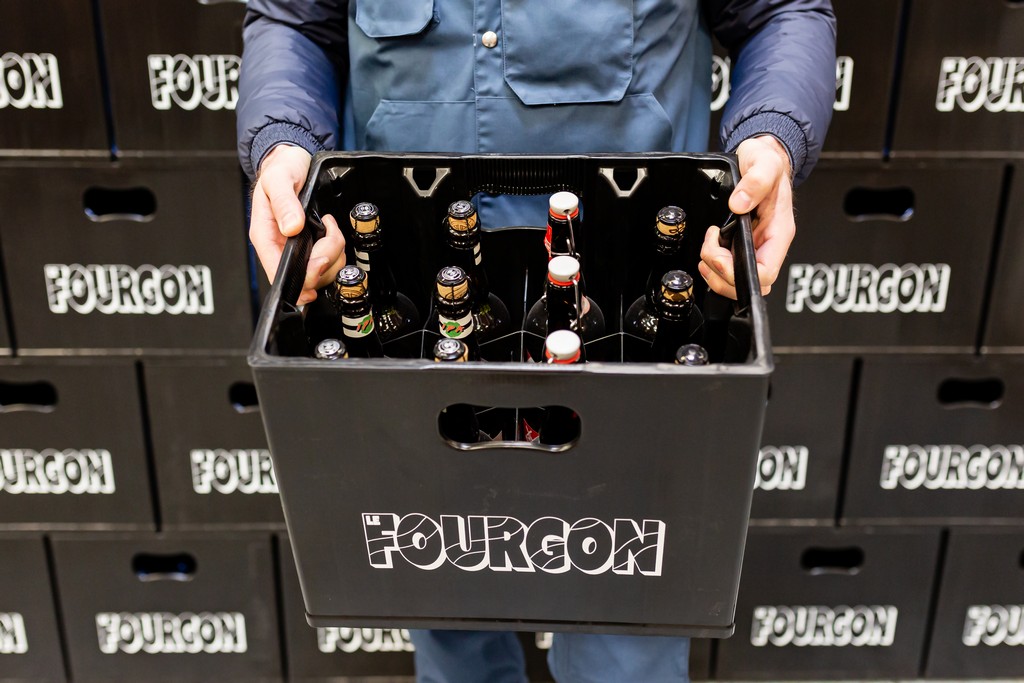 Le Fourgon réemploi de bouteilles et consigne à Lille
