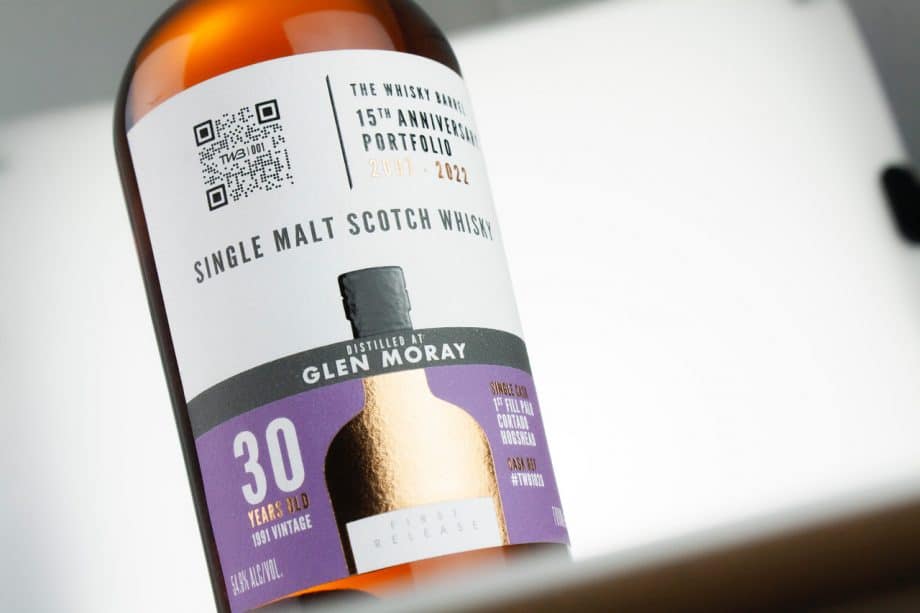 Glen Moray, premier whisky écossais single cask certifié numériquement