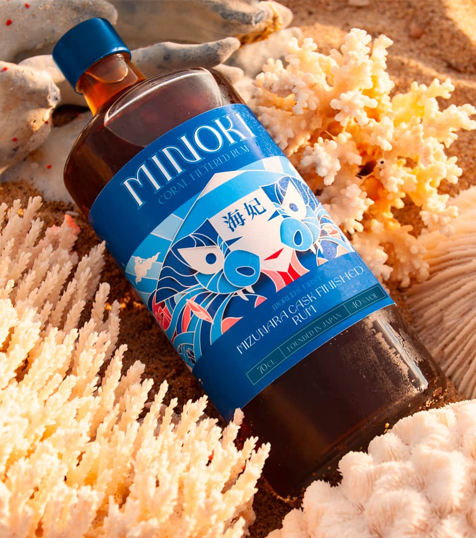 Packaging Minoki Rum